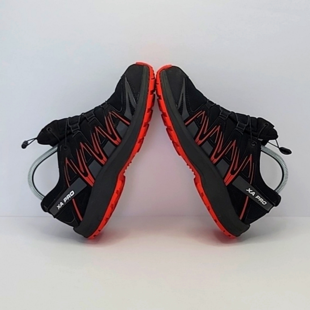Salomon | XA Pro CS black/red trail running sneakers | WMS 8.5/MENS 7 - Picture 9 of 10